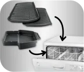 Гриль-барбекю електричний Tefal GC722D34 Optigrill+ XL - 3 Фото Гриль-барбекю електричний Tefal GC722D34 Optigrill+ XL - 3
