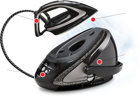 Фото Праска з парогенератором Tefal Ultimate GV9620E0 - 3
