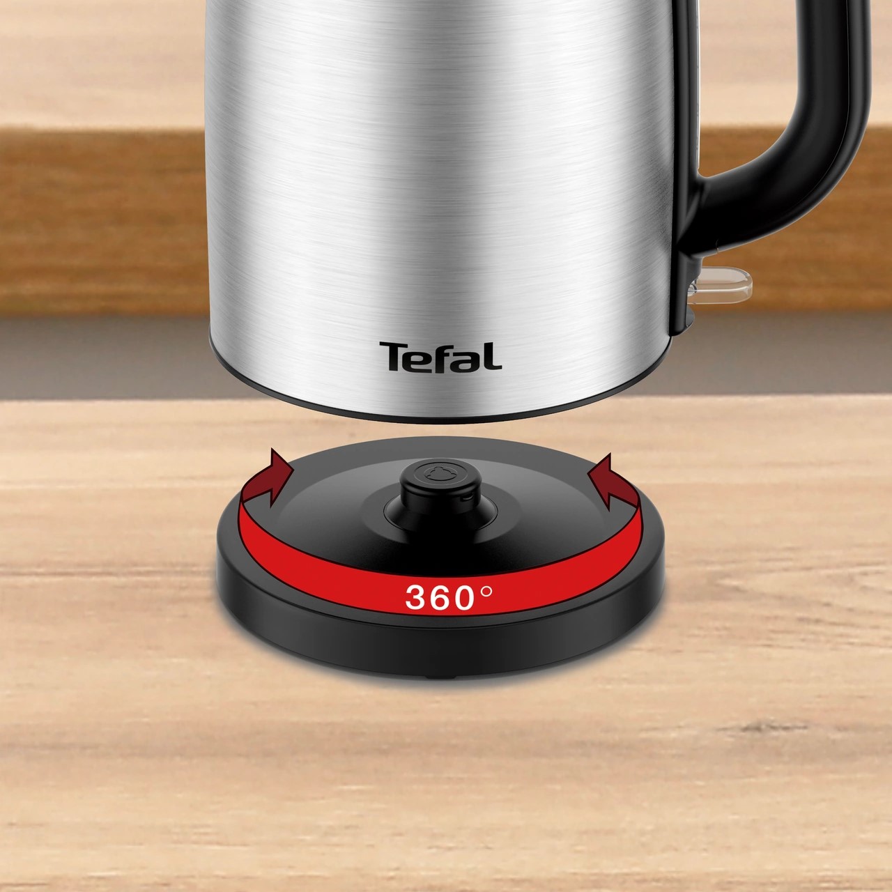 Підставка чайника Tefal KI1R0DE0 з радіусом обертання на 360 градусів