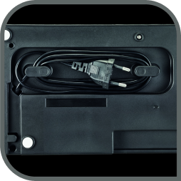 Cord storage icon