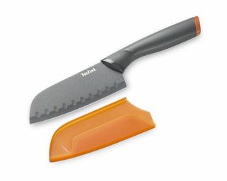 Ніж сантоку Tefal Fresh Kitchen 12 см з чохлом K1220104 Ніж сантоку Tefal Fresh Kitchen 12 см з чохлом K1220104