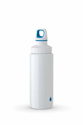 Пляшка для води Tefal Drink2Go 600 мл Light Steel Блакитна K3194312 Пляшка для води Tefal Drink2Go 600 мл Light Steel Блакитна K3194312