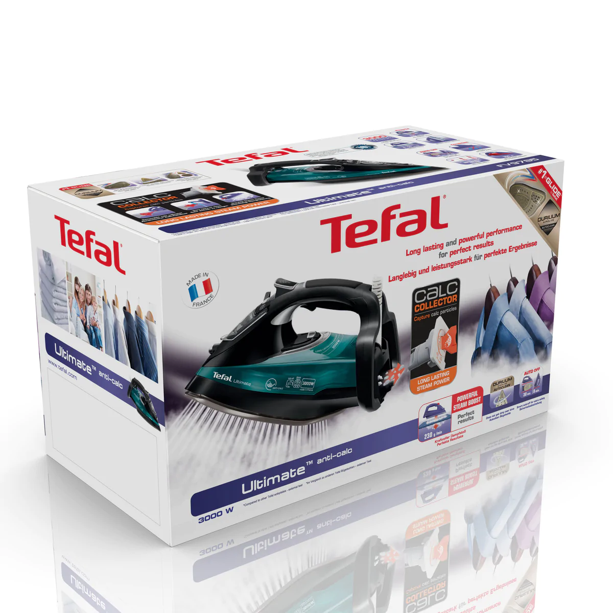 Парова праска Tefal  ULTIMATE ANTI-CALC FV9785