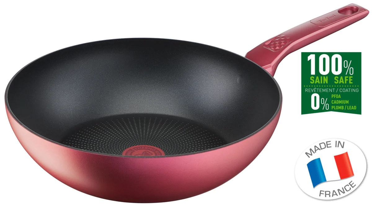 Сковорода WOK Tefal Daily Chef 28 см Червона G2731972