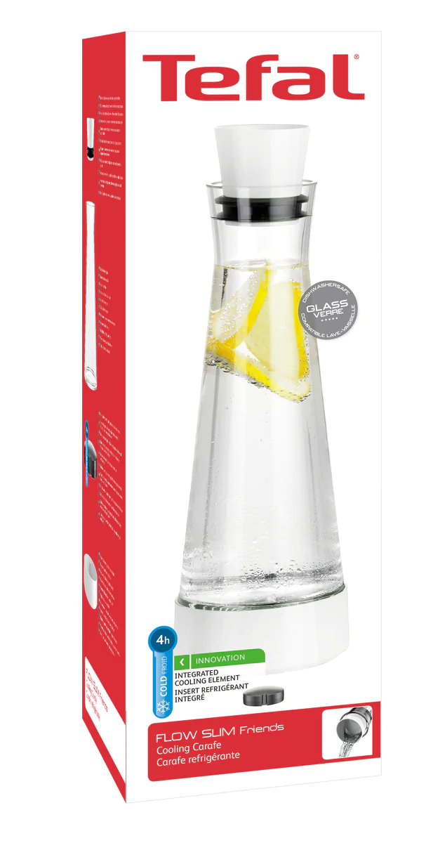 Графін з охолоджувачем Tefal Flow Slim 1 л K3050112
