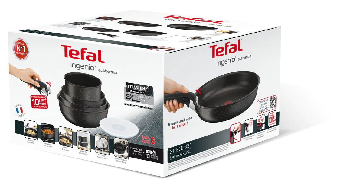 Набір з 6 предметів Tefal INGENIO Authentic L6719452
