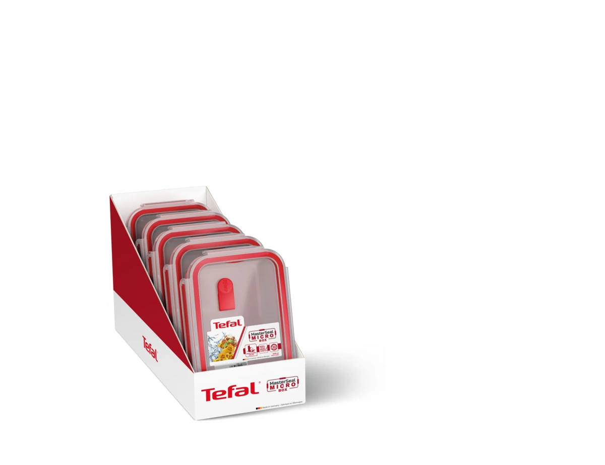 Контейнер Tefal MasterSeal Clip&Micro прямокутний 550 мл KK3102012