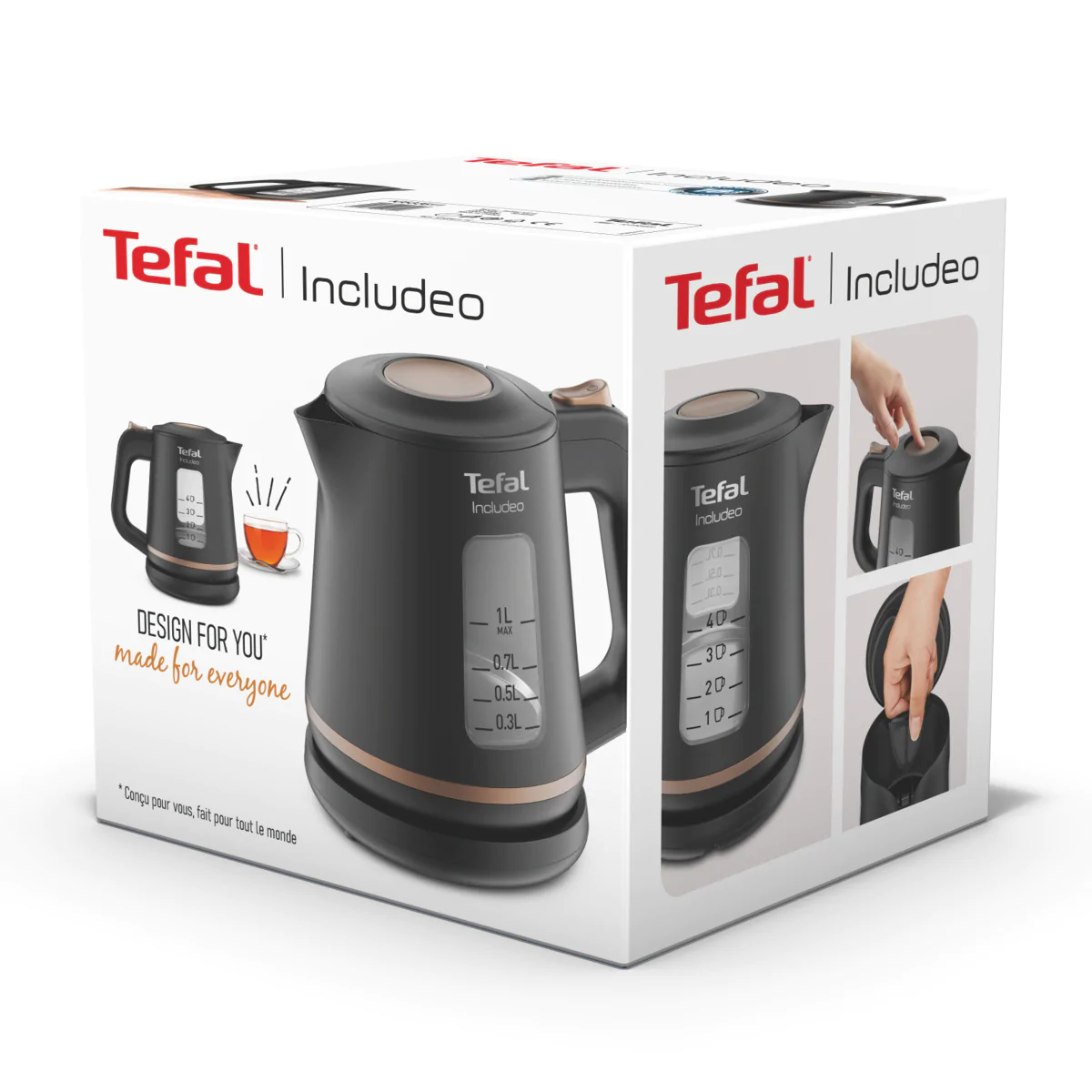 Електрочайник Tefal INCLUDEO KI533811