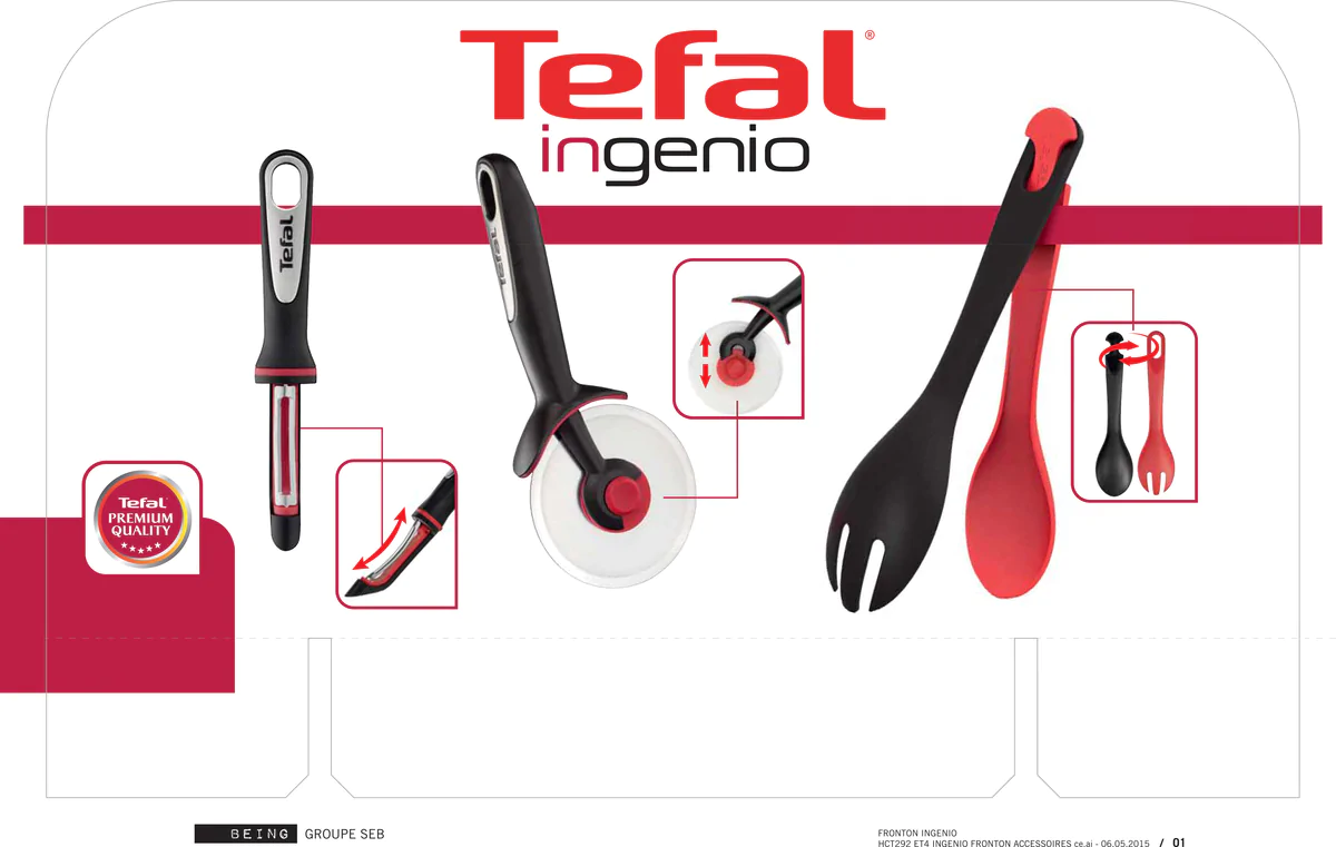 Овочечистка Tefal Ingenio K2071014