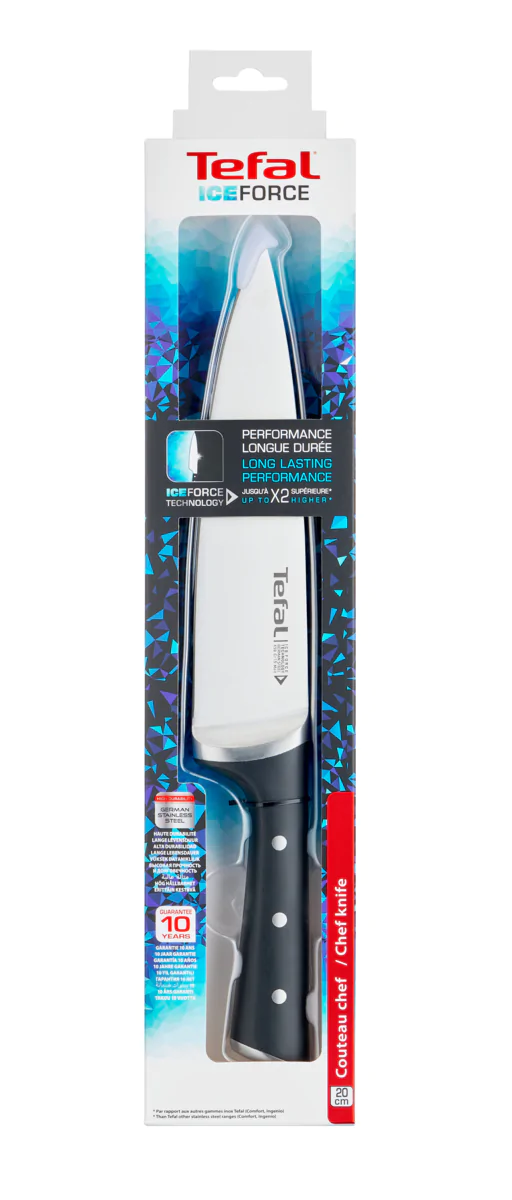Ніж шеф-кухаря 20 см Tefal Ice Force K2320214