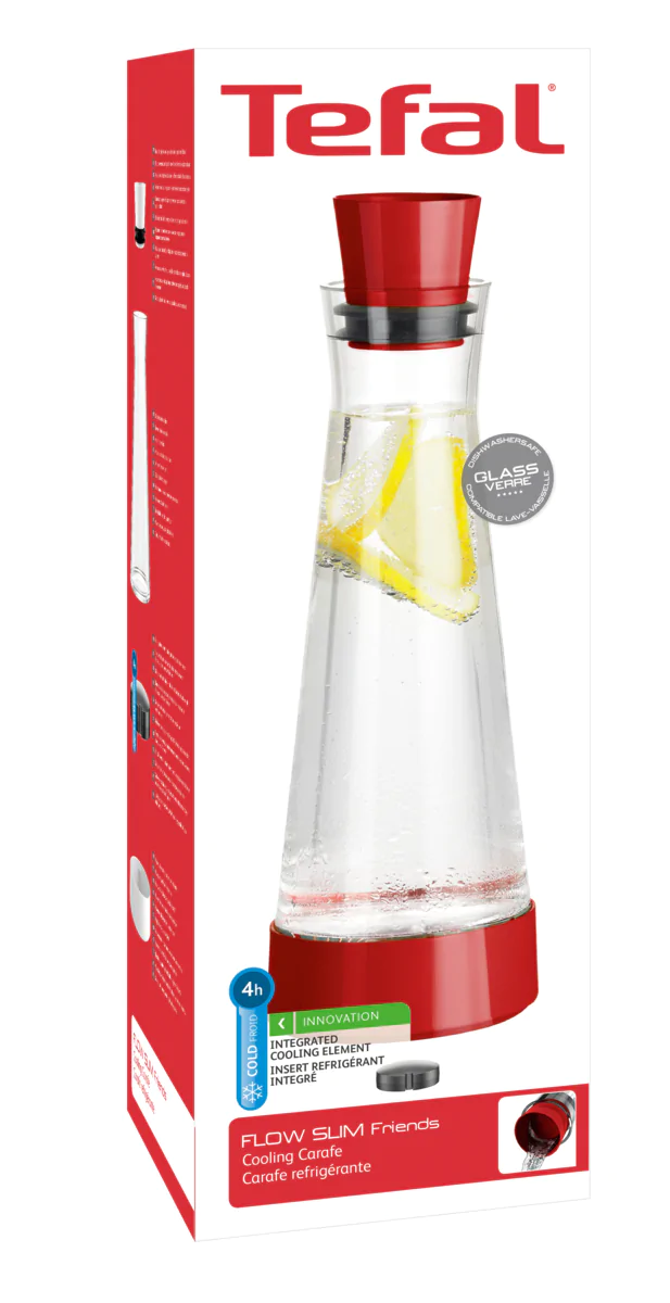 Графін з охолоджувачем Tefal Flow Slim 1 л K3052112