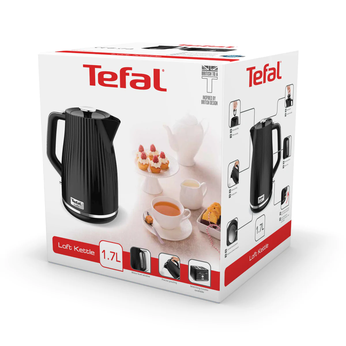 Електрочайник Tefal LOFT KO250830