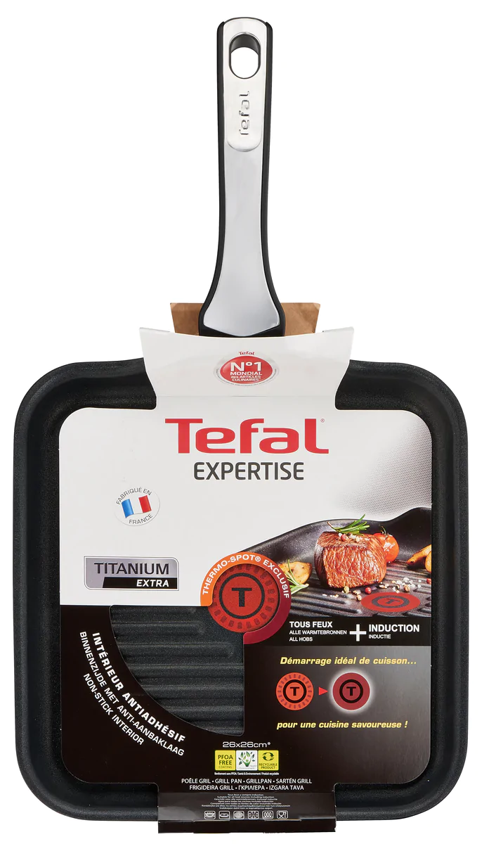 Сковорода гриль Tefal EXPERTISE 26x26 см C6204072