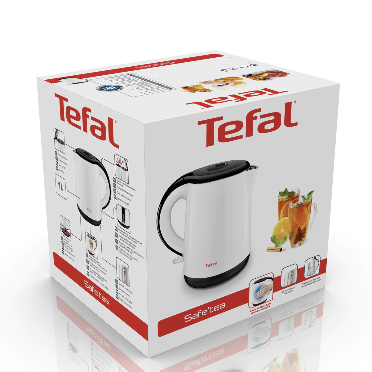 Електрочайник Tefal SAFE'TEA KO261130