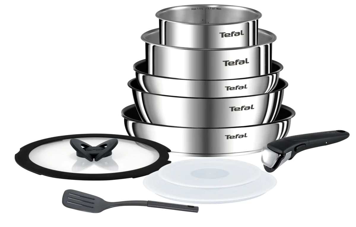 Набір посуду з 10 предметів Tefal INGENIO Emotion L925SA14