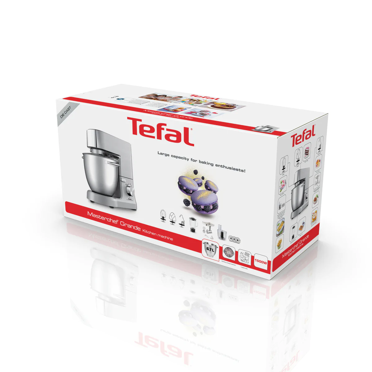 Кухонна машина Tefal  MASTERCHEF GRANDE QB813D38