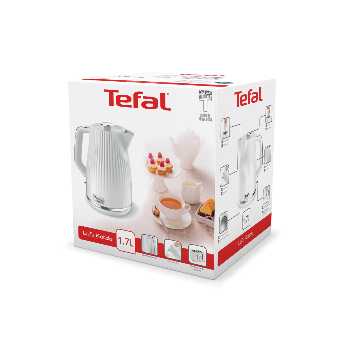 Електрочайник Tefal LOFT KO250130