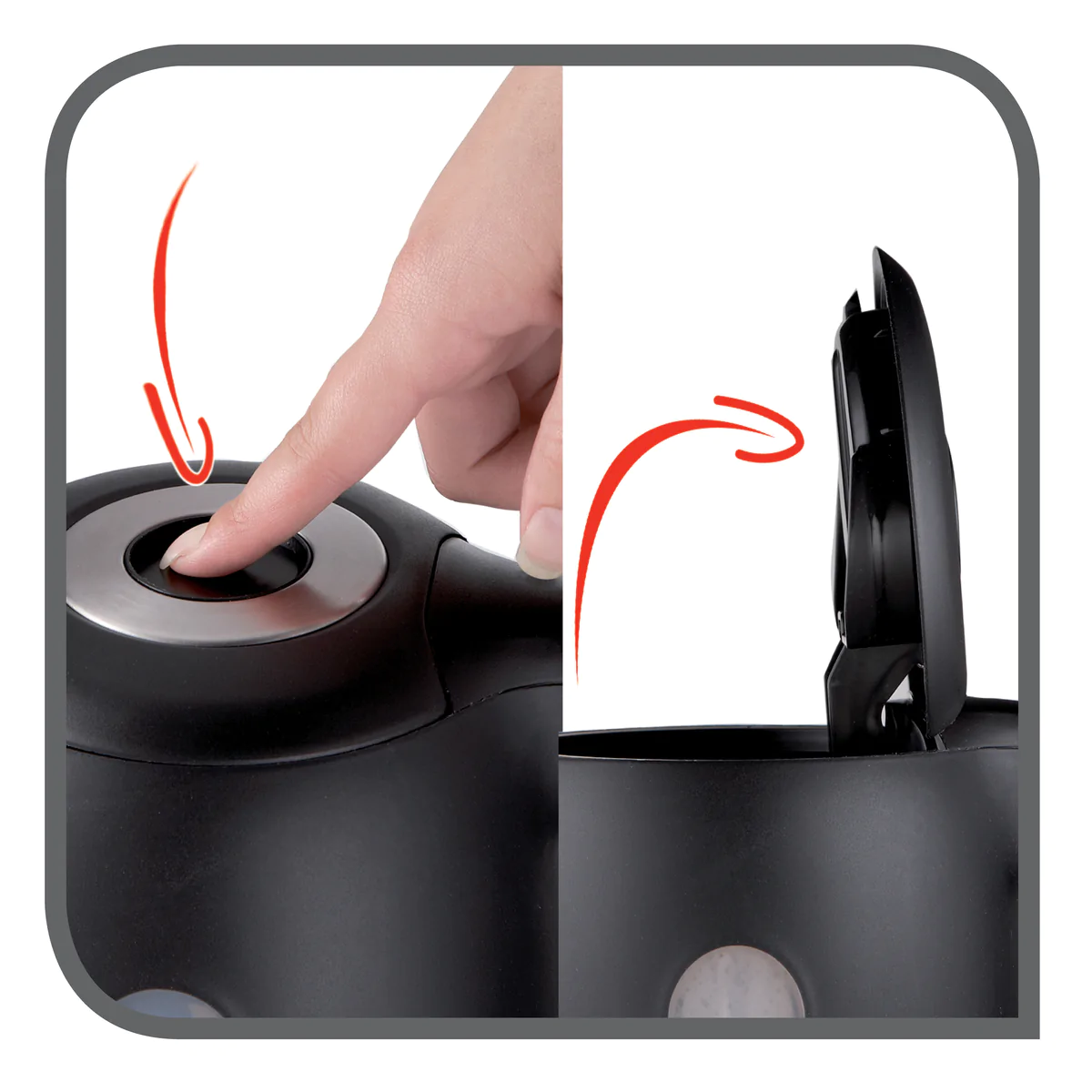 Електрочайник Tefal SNOW black KO330830