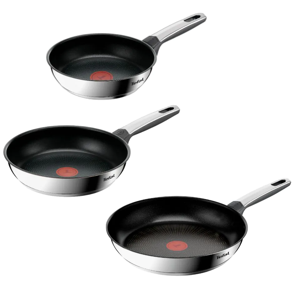 Набір сковорідок Tefal Emotion+ 3 предмети E327S355