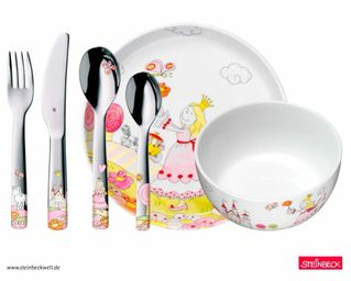 Набір дитячого посуду WMF PRINCESS ANNELI 6 предметів 1294179964 Набір дитячого посуду WMF PRINCESS ANNELI 6 предметів 1294179964