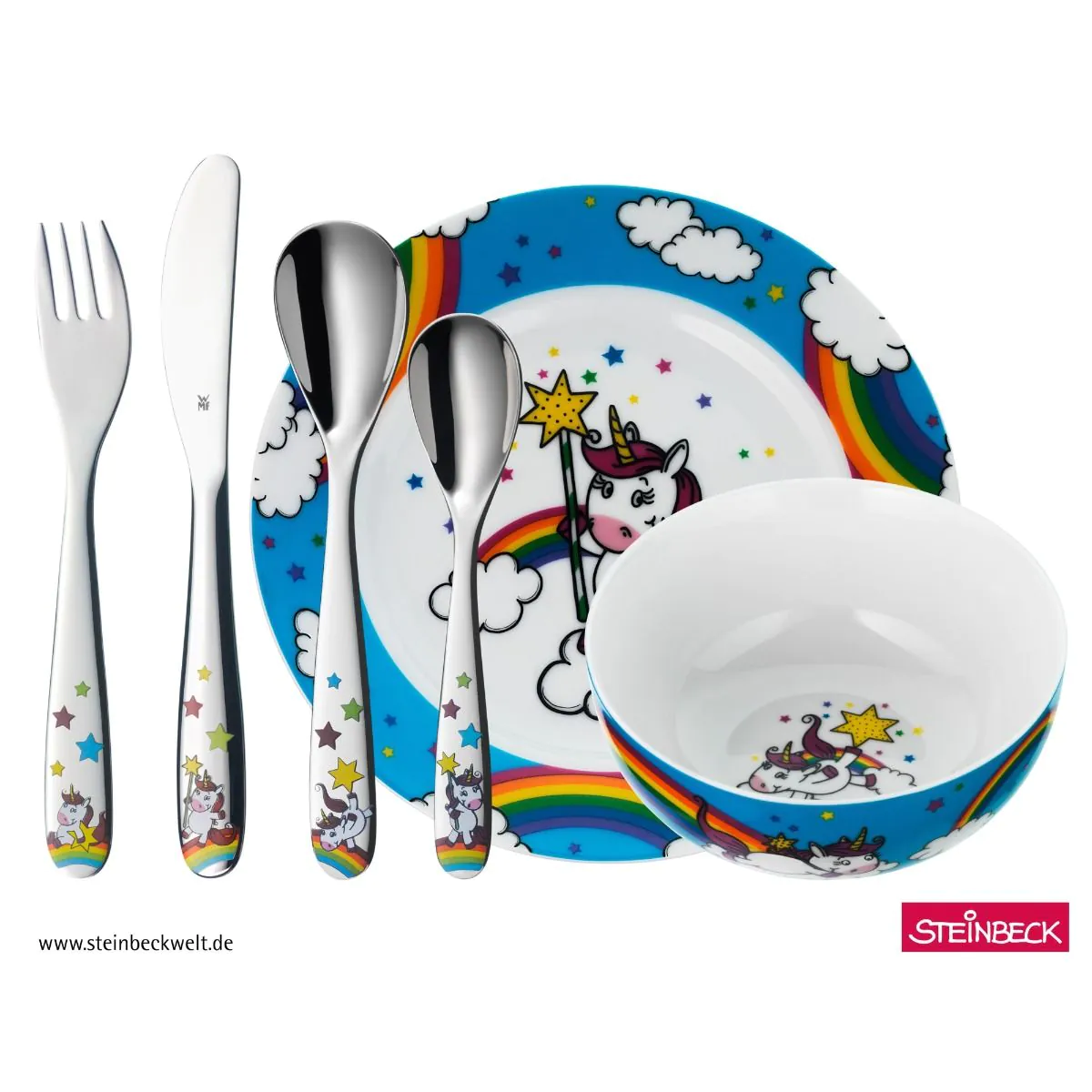 Дитячий набір WMF UNICORN 6 предметів 1286059964 (12.8605.9964)