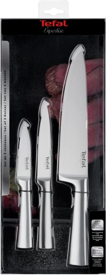 Набір ножів Tefal Expertise 3 предмети K121S375