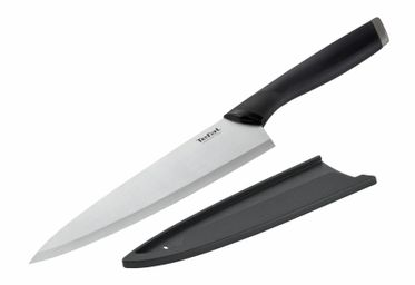Ніж шеф-кухаря з чохлом Tefal Comfort 15 см K2213144 Ніж шеф-кухаря з чохлом Tefal Comfort 15 см K2213144