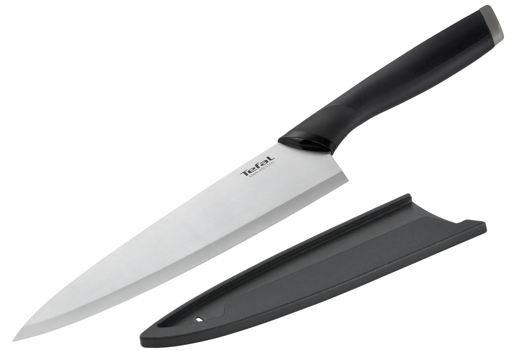 Ніж шеф-кухаря Tefal Comfort 20 cм з чохлом K2213244