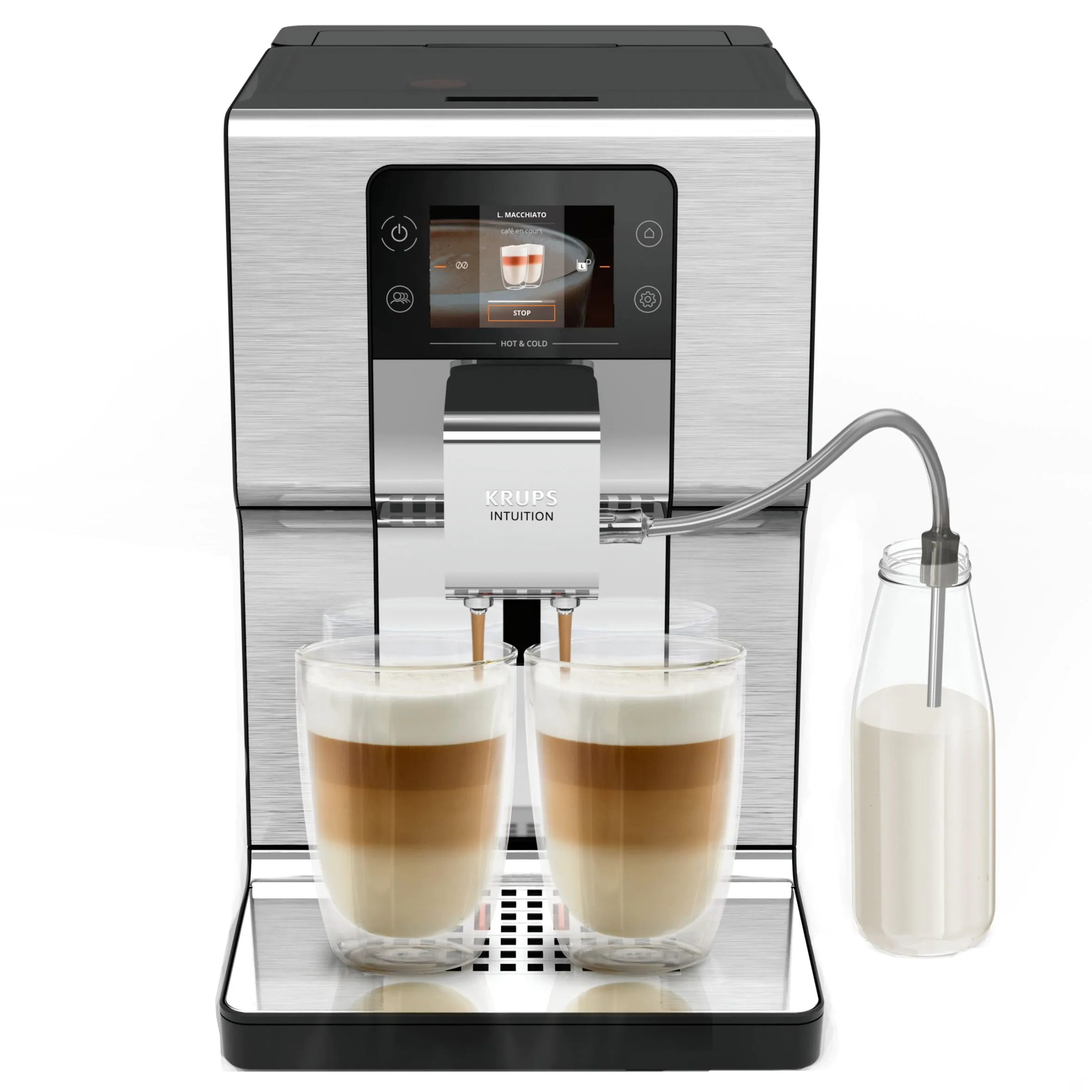 Автоматична кавомашина KRUPS Intuition Experience Hot&Cold EA879EE0 