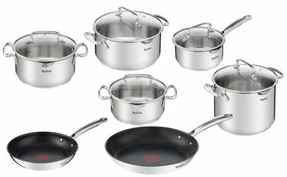 Набір посуду Tefal Duetto+ 12 предметів G732SC55 Набір посуду Tefal Duetto+ 12 предметів G732SC55