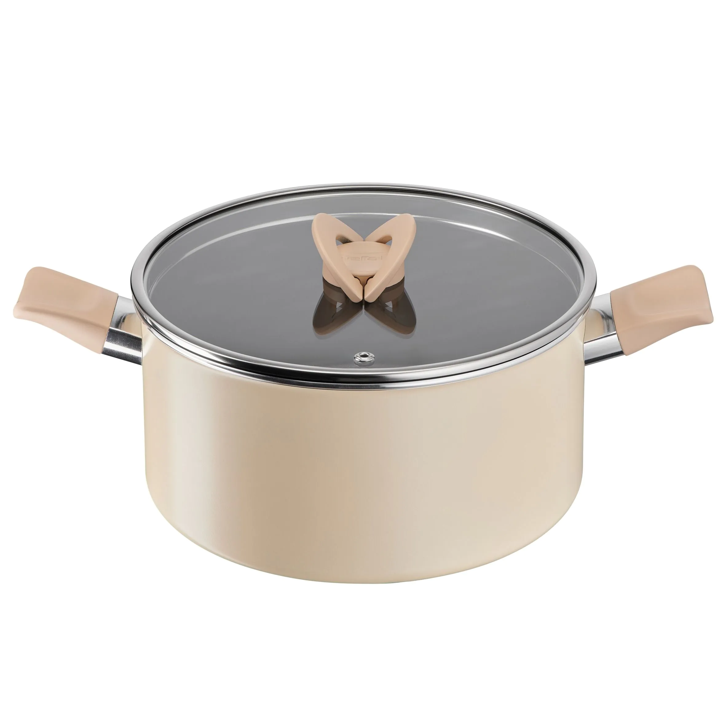 Каструля з кришкою Tefal Blossom Beige 24 см (5,2 л) G1674624