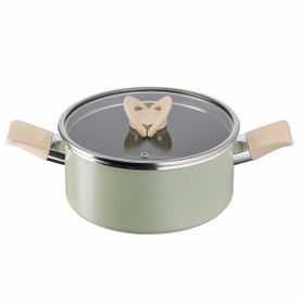 Каструля з кришкою Tefal Blossom Mint 20 см (2,8 л) G1744424 Каструля з кришкою Tefal Blossom Mint 20 см (2,8 л) G1744424