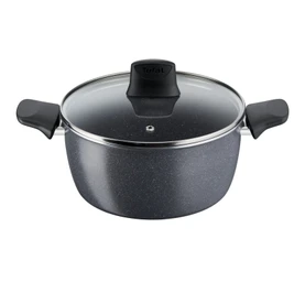 Каструля з кришкою Tefal Hard Stone 22 см (3.8 л) D4564553 Каструля з кришкою Tefal Hard Stone 22 см (3.8 л) D4564553
