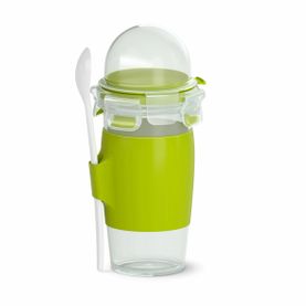 Контейнер для йогурта з ложкою Tefal Master Seal To Go 0,45 л. N1071410 Контейнер для йогурта з ложкою Tefal Master Seal To Go 0,45 л. N1071410