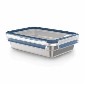 Контейнер прямокутний Tefal Master Seal Stainless Steel 1,2 л. N1150510 Контейнер прямокутний Tefal Master Seal Stainless Steel 1,2 л. N1150510