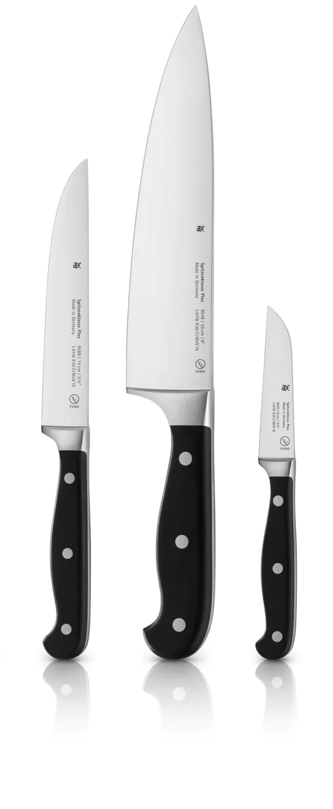 Набір ножів для кухні WMF SPITZENKLASSE Plus 3 шт 1894919992 (18.9491.9992)