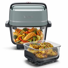 Мультипіч (Аерогриль) Tefal Crisp&Go Eucalyptus FB7014E0 Мультипіч (Аерогриль) Tefal Crisp&Go Eucalyptus FB7014E0