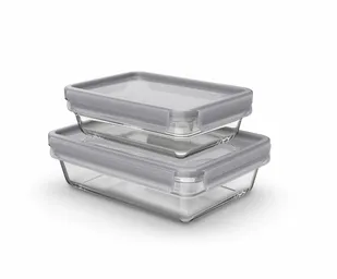 Набір контейнерів Tefal Master Seal Glass 2 шт N1051718 Набір контейнерів Tefal Master Seal Glass 2 шт N1051718