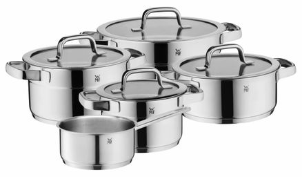 Набір посуду WMF Compact Cuisine 9 предметів 0790556380 (07.9055.6380) Набір посуду WMF Compact Cuisine 9 предметів 0790556380 (07.9055.6380)