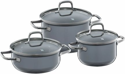 Набір посуду WMF FUSIONTEC ESSENTIAL CALM GREY 3 пр 0516995290 (05.1699.5290) Набір посуду WMF FUSIONTEC ESSENTIAL CALM GREY 3 пр 0516995290 (05.1699.5290)