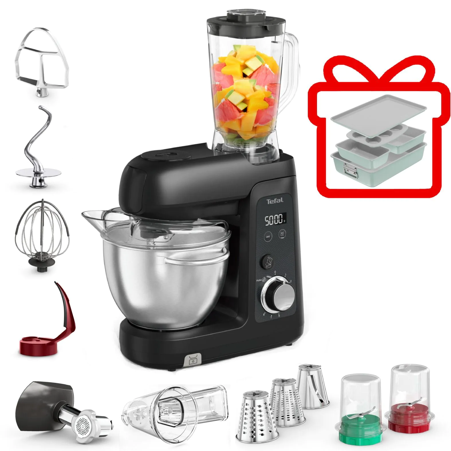 Кухонна машина Tefal Bake Partner+ QB5458F0