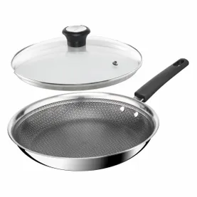 Сковорода з кришкою Tefal Emotion+ Power 24 см SET_E3410455 Сковорода з кришкою Tefal Emotion+ Power 24 см SET_E3410455