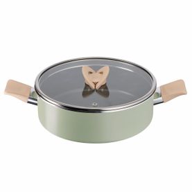 Сотейник з кришкою Tefal Blossom Mint 24 см G1747024 Сотейник з кришкою Tefal Blossom Mint 24 см G1747024
