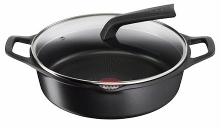 Сотейник з кришкою Tefal Robusto 28 см E2497244 Сотейник з кришкою Tefal Robusto 28 см E2497244