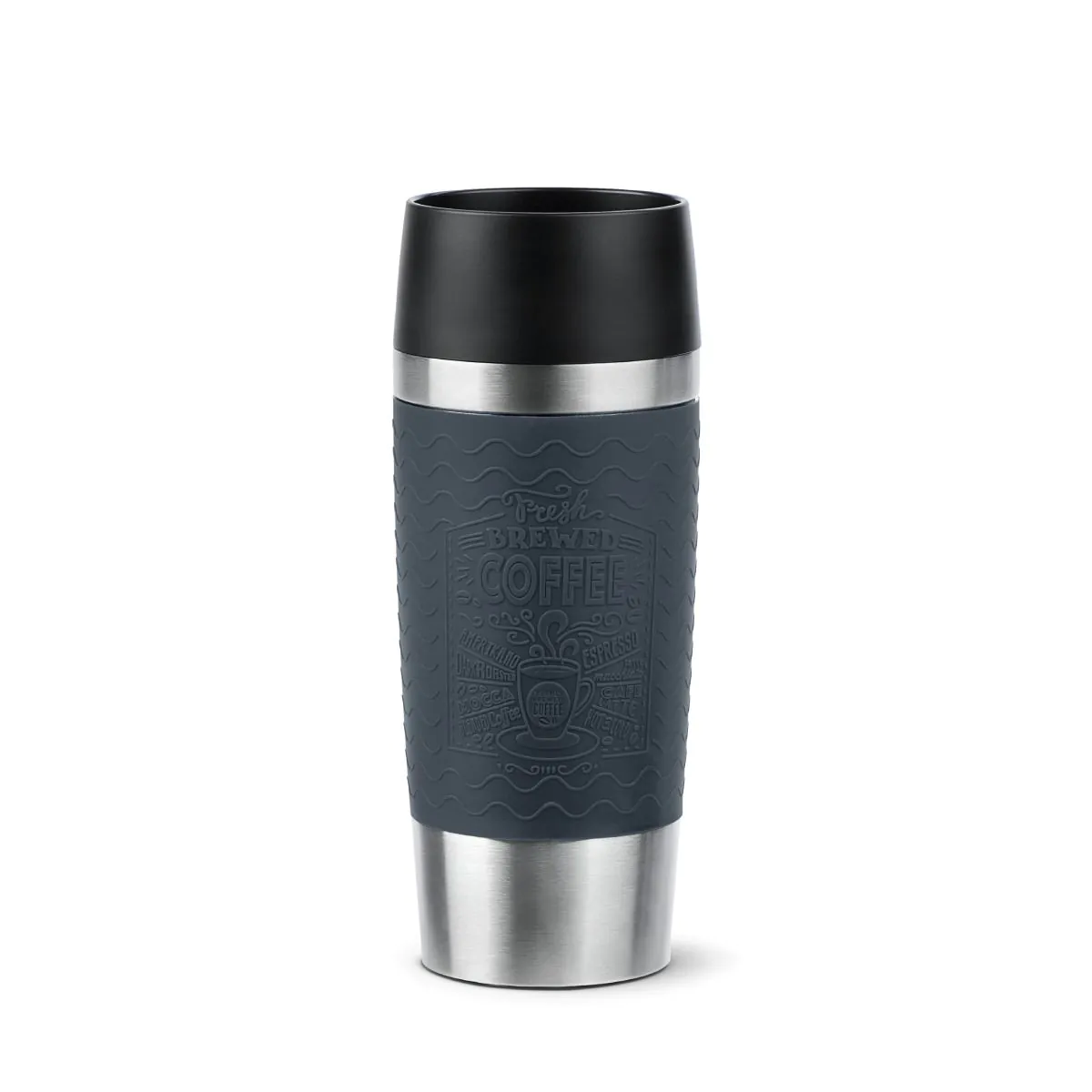 Термочашка 360 мл Tefal Travel Mug Essential, сірий N2021510