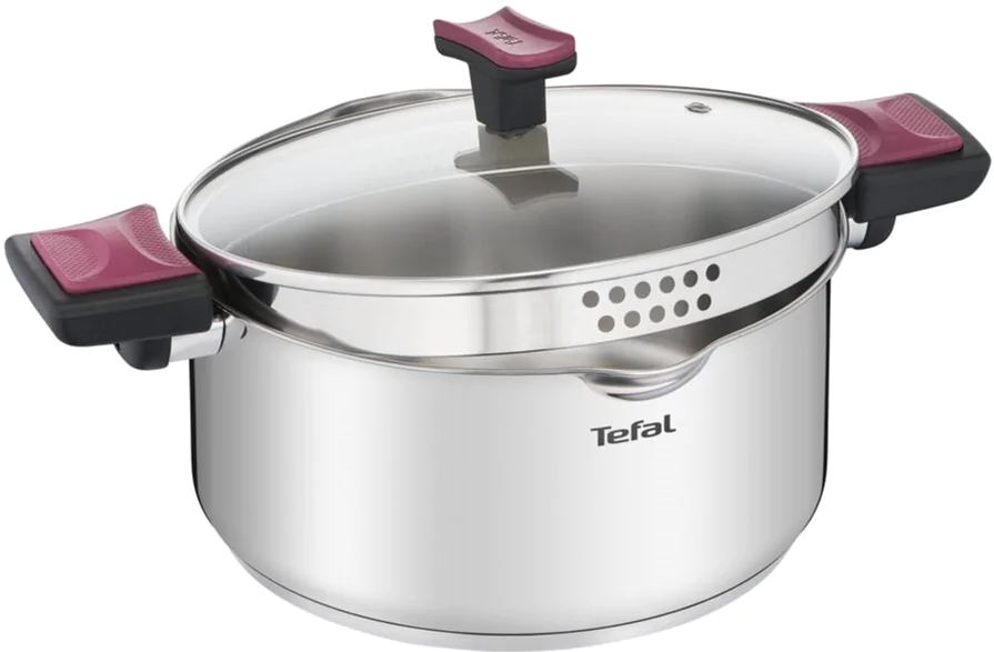 Набір посуду Tefal Cook&Clip 10 предметів G723SA74