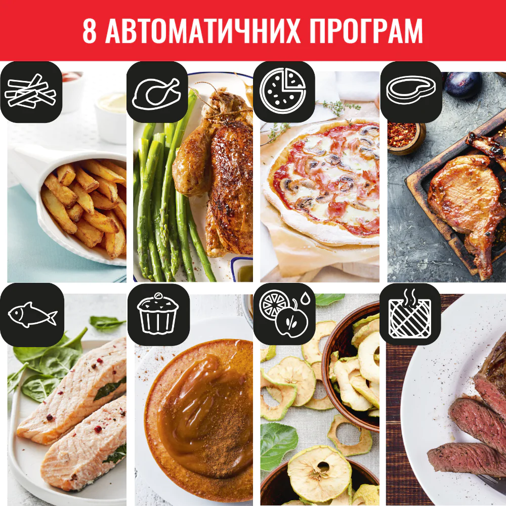 Мультипіч (Аерогриль) Tefal Easy Fry Oven&Grill FW501815