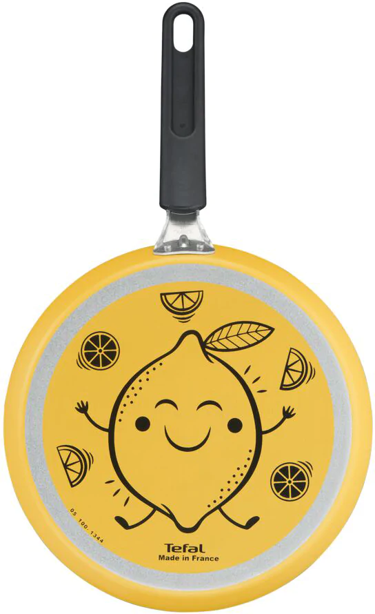 Сковорода для млинців з лопаткою Tefal Fruits лимон 25 см B4381002