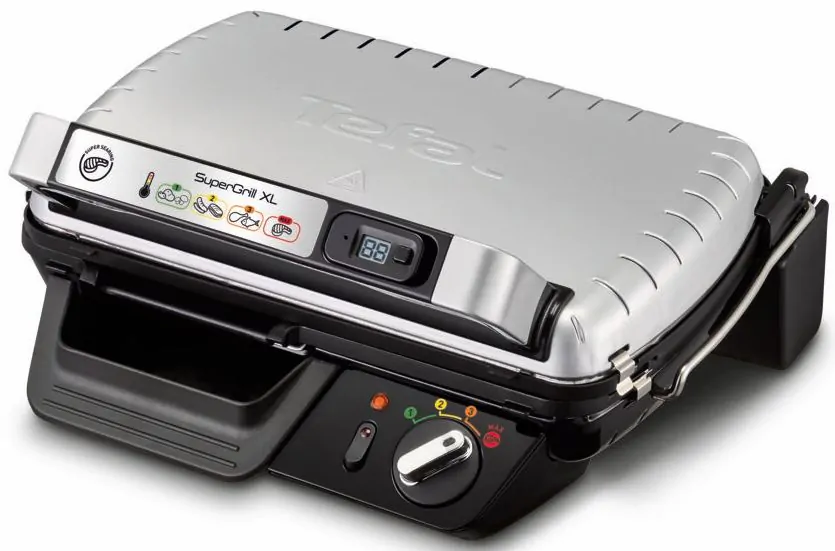 Гриль Tefal Supergrill XL Timer GC461B34