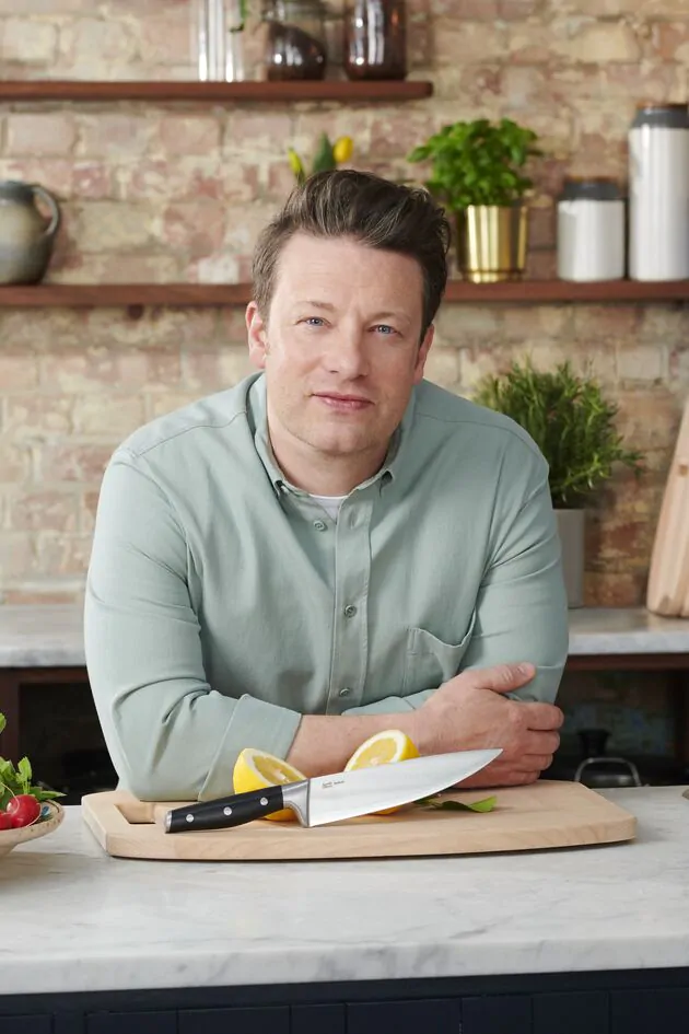 ᐉ Ніж шеф-кухаря Tefal Jamie Oliver 20 см K2670144 ➡ купити в